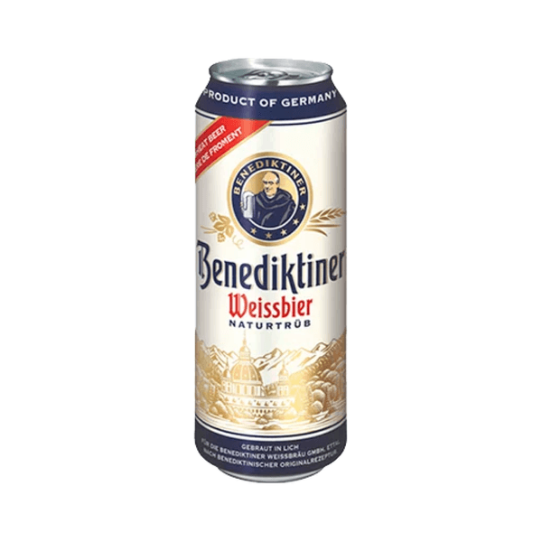 Cerveja Alemã Benediktiner Weiss Lata 500ml