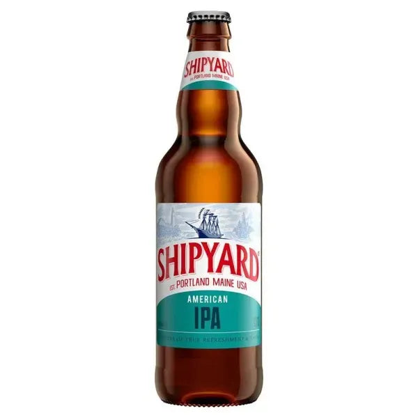 Cerveja Americana Shipyard IPA garrafa 500ml