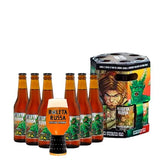 Kit Presenteável Tambor 6 Roleta Russa Easy Ipa 355ml + Copo