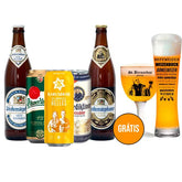 Kit Explorador 5 Cervejas Europeias + 2 Copos Grátis