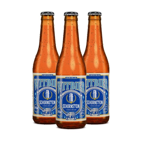 Pack 3 Cervejas Schornstein Witbier 355ml